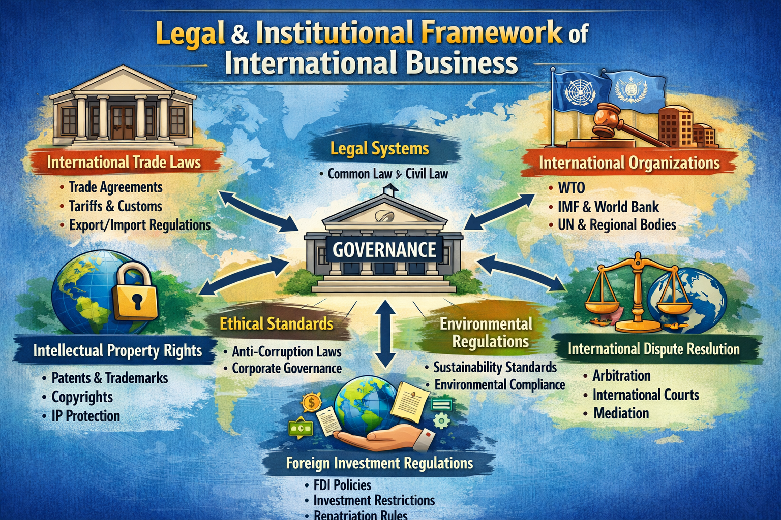 Course Image "Legal and Institutional framework of International Business" 2026